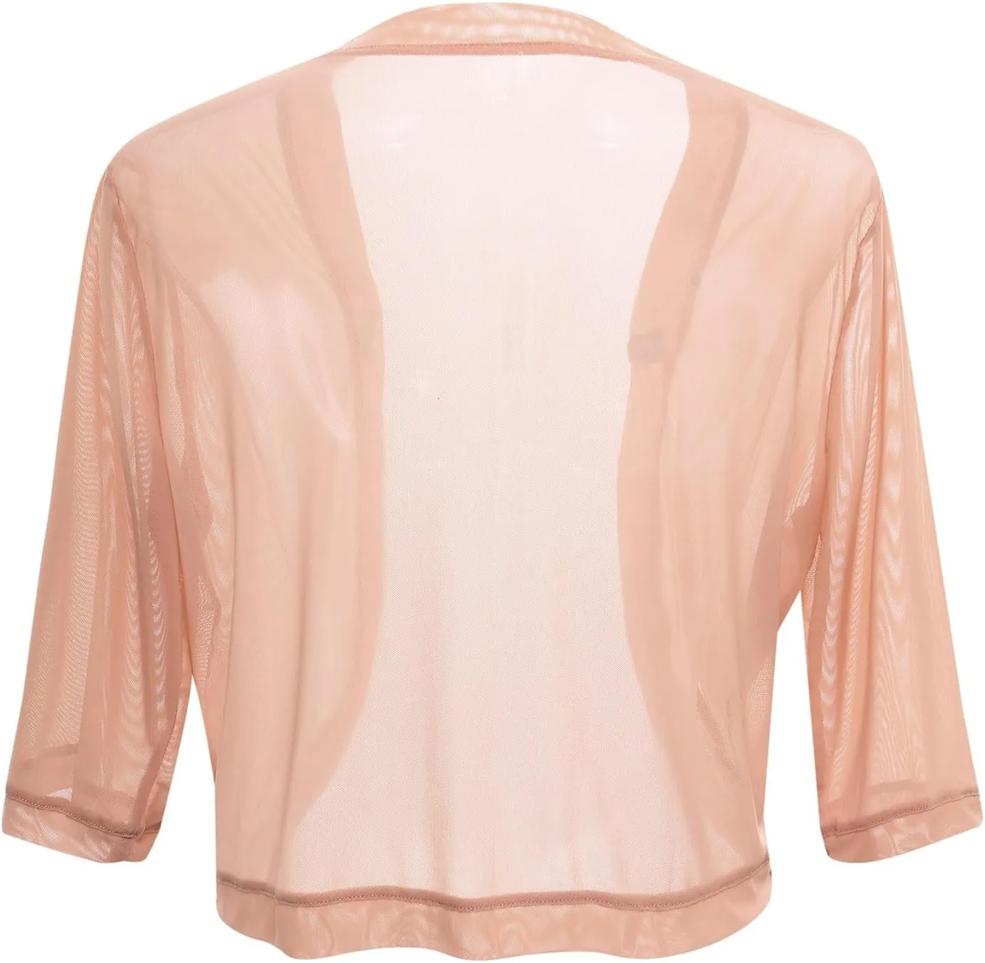 2023 Womens Sweater Cropped Cardigan 3/4 Sleeve Shrugs for Dresses Tops Fall Lightweight Soft Cardigans Capes Bolero Shrug
