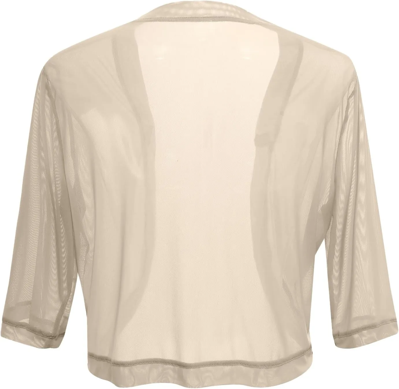 2023 Womens Sweater Cropped Cardigan 3/4 Sleeve Shrugs for Dresses Tops Fall Lightweight Soft Cardigans Capes Bolero Shrug