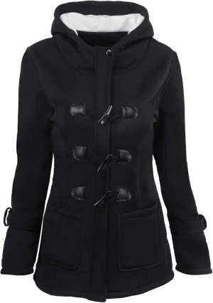 2023 Women's Winter Coat Plus Size Thicken Warm Wool Blend Windbreaker Jackets Fashion Fleece Lined Trench Coat Overcoats
