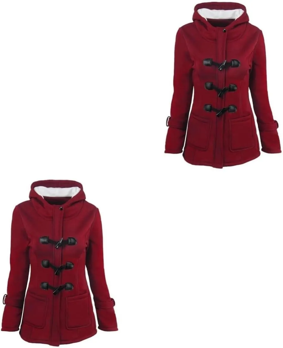 2pcs Warm Coat Casual Coats for Women Black Coats Daugter Thermal Coats for Women Women's Heated Coat