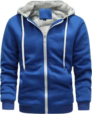 Best Friend Hoodie, Cute Sweatshirts Mens Running Hoodie Fake Two-Piece Sports Sweatshirt Long Sleeve Zipper Hooded Jacket Coats Hoodie 4Xl Velour Sweatshirt Men (Royal Blue-2, 5X-Large) Dudubaby