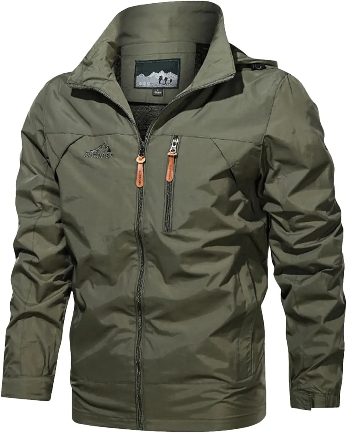 BIFUTON Winter Jackets for Men,Men's Lightweight Bomber Jacket Casual Spring Fall Windbreaker Zip Up Sportswear Outerwears
