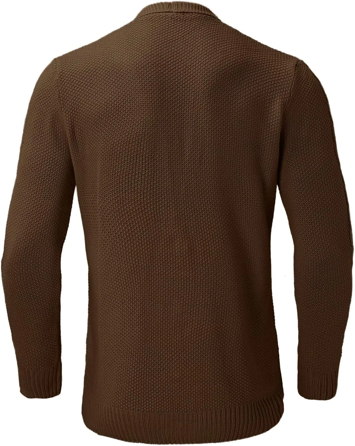 Cardigan Men, Men's Fake 2 Piece Shirt Collar Knitted Cardigan, Mens Long Sleeve Button Slim Fit Cardigan Sweaters