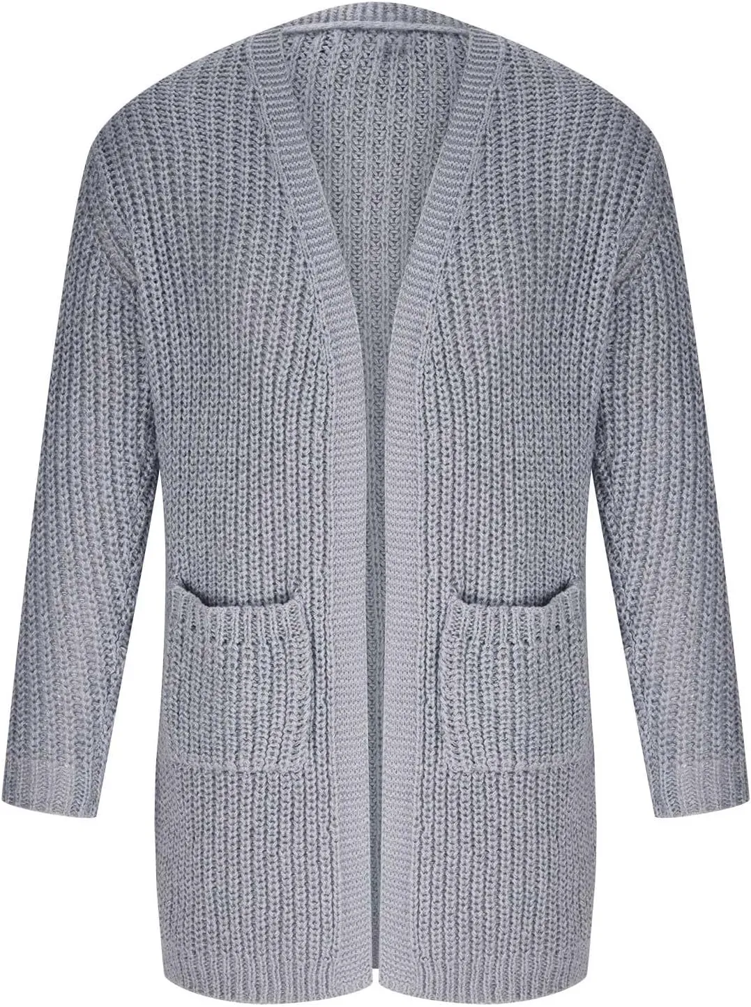 Cardigan Sweaters for Men,Fashion Solid Chunky Knit Wool Blends Button Down Knitted Cardigans Sweater Fall Winter Coat