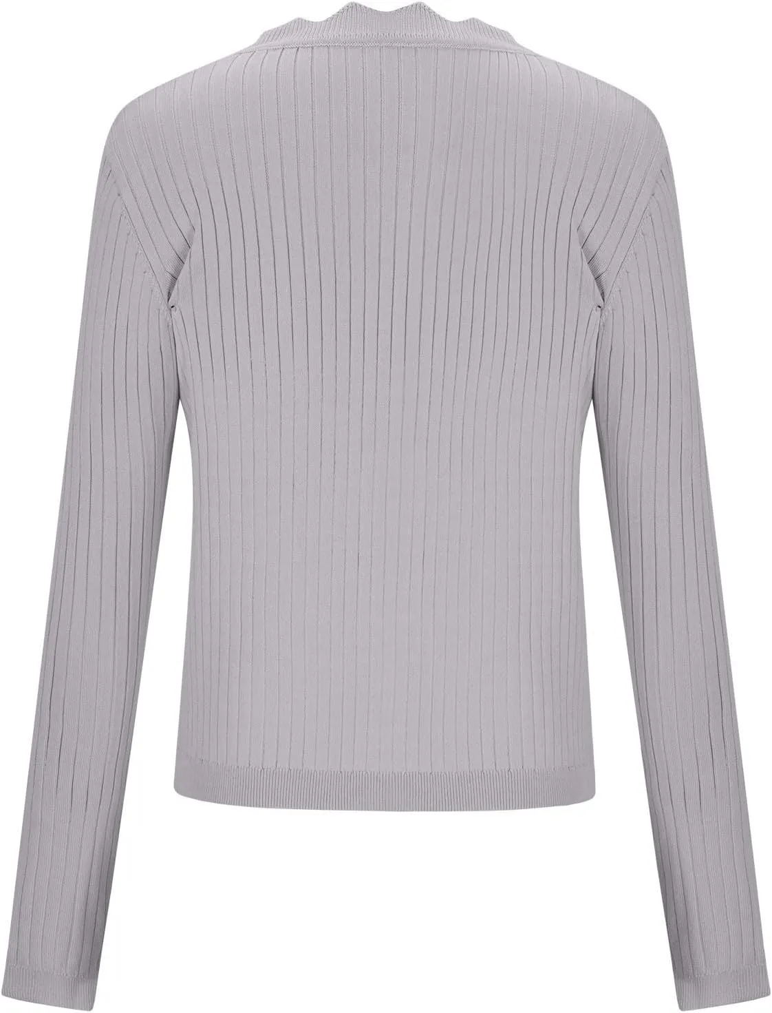 Cardigans for Women Trendy Cropped Solid Open Front Coat Fall Sweaters Vintage Womens Long Sleeve Tops Button Down