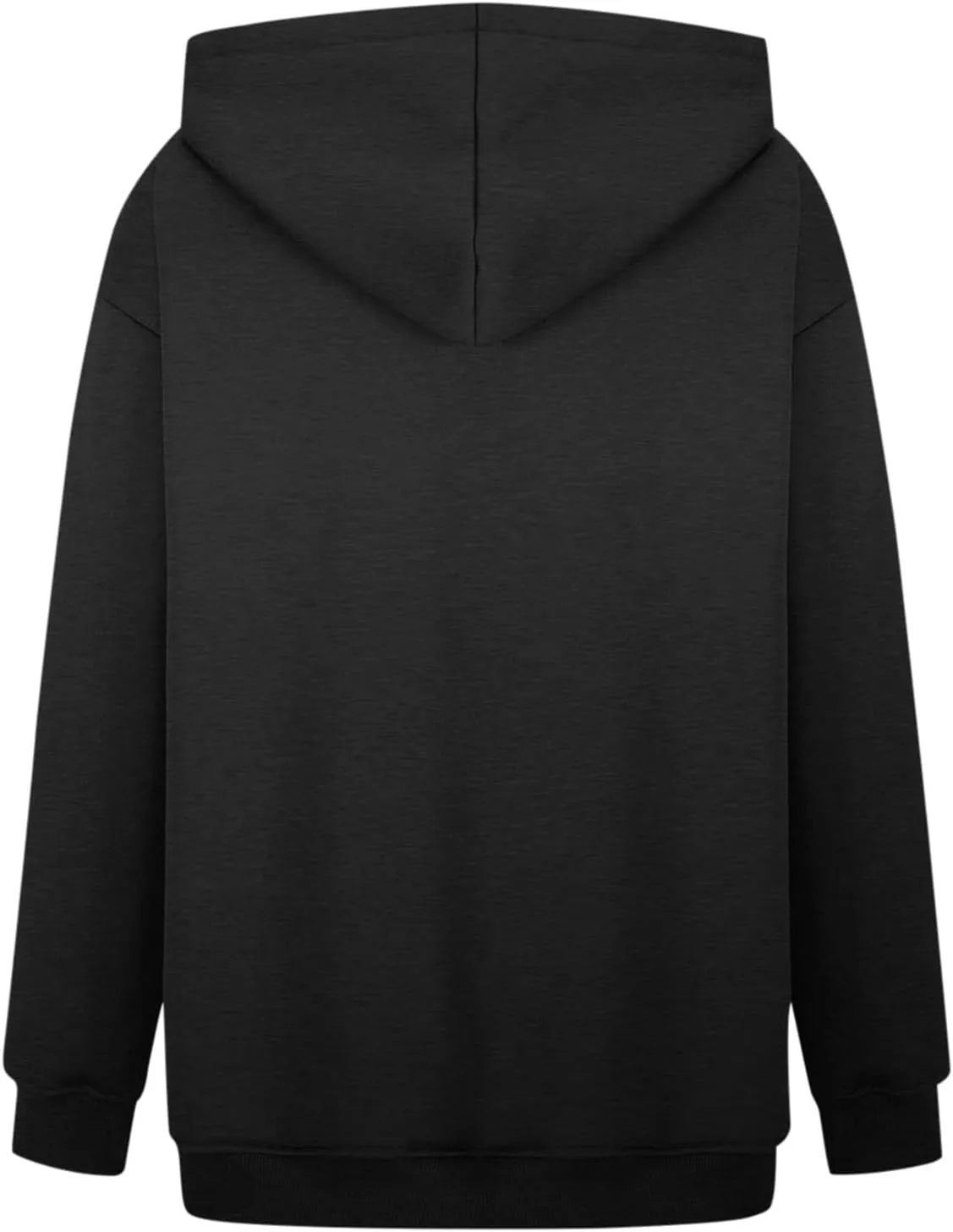 Casual Hoodies for Women Oversized Solid Pullover Tops Loose Comfy Long Sleeve Sweatshirts with Pockets Fall Clothes