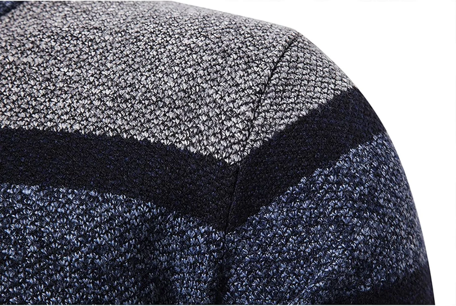 DuDubaby Funny Ugly Sweater for Mens Autumn and Winter Fashion Loose Cardigan Warm Lapel Hooded Jacket Sweater