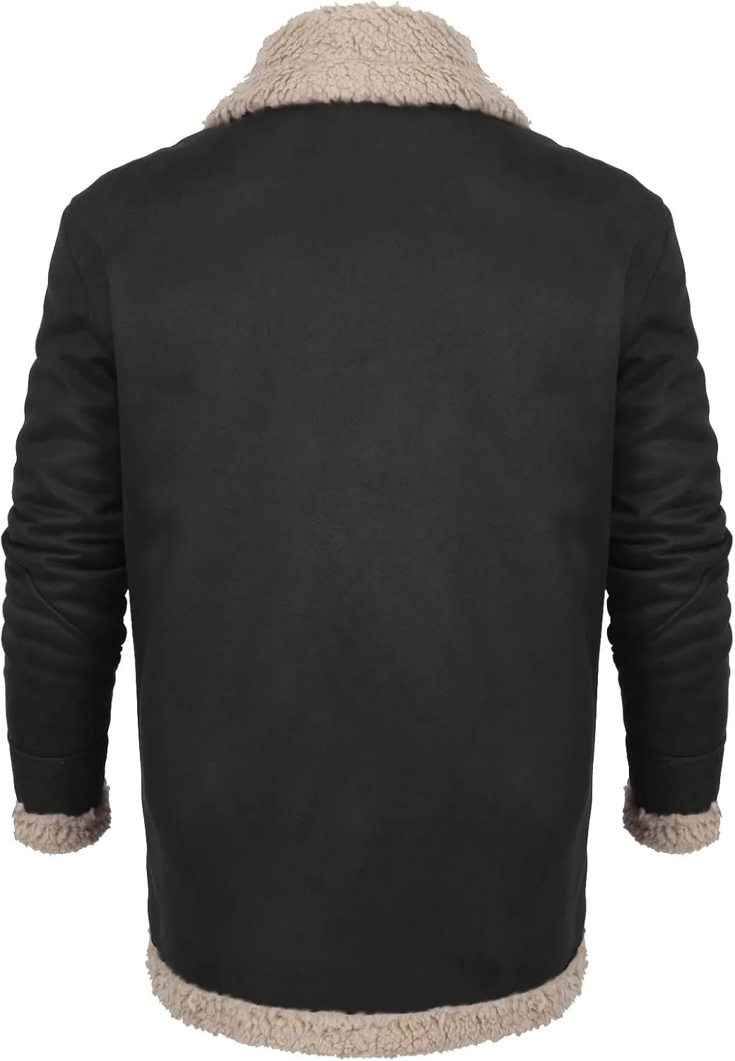 DuDubaby Men's Casual Hoodie Long Sleeve Sweatshirt Jacket Plush Jacket Sweater Top