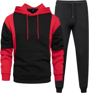 DuDubaby Men's Hooded Plush Plaid Knitting Drawstring Coat Sweater Warm Solid Color Jackets Tops
