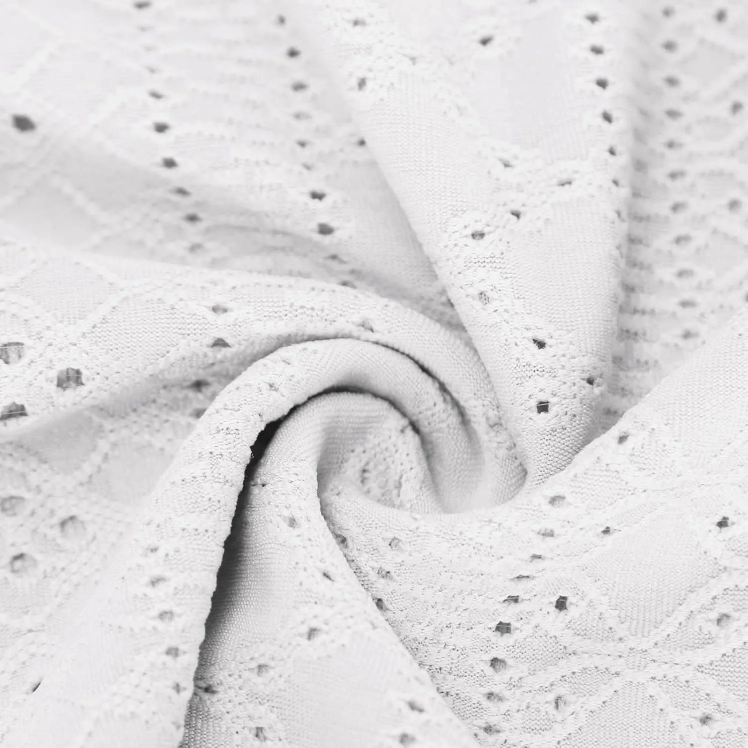 Eyelet Lace Sweatshirt Girls Long Sleeve Crewneck Lightweight Pullover Relaxed Casual Daily Cute Essential