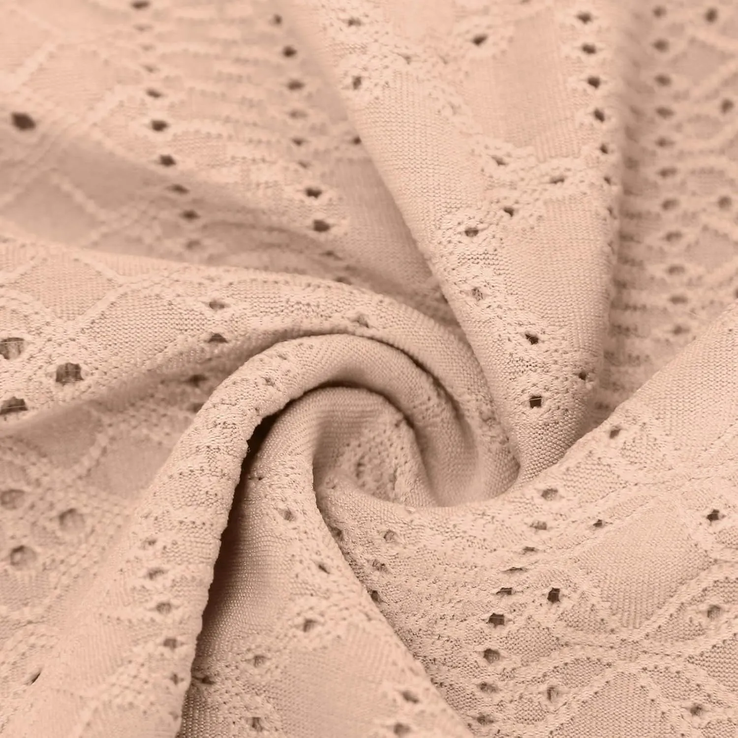 Eyelet Lace Sweatshirt Girls Long Sleeve Crewneck Lightweight Pullover Relaxed Casual Daily Cute Essential