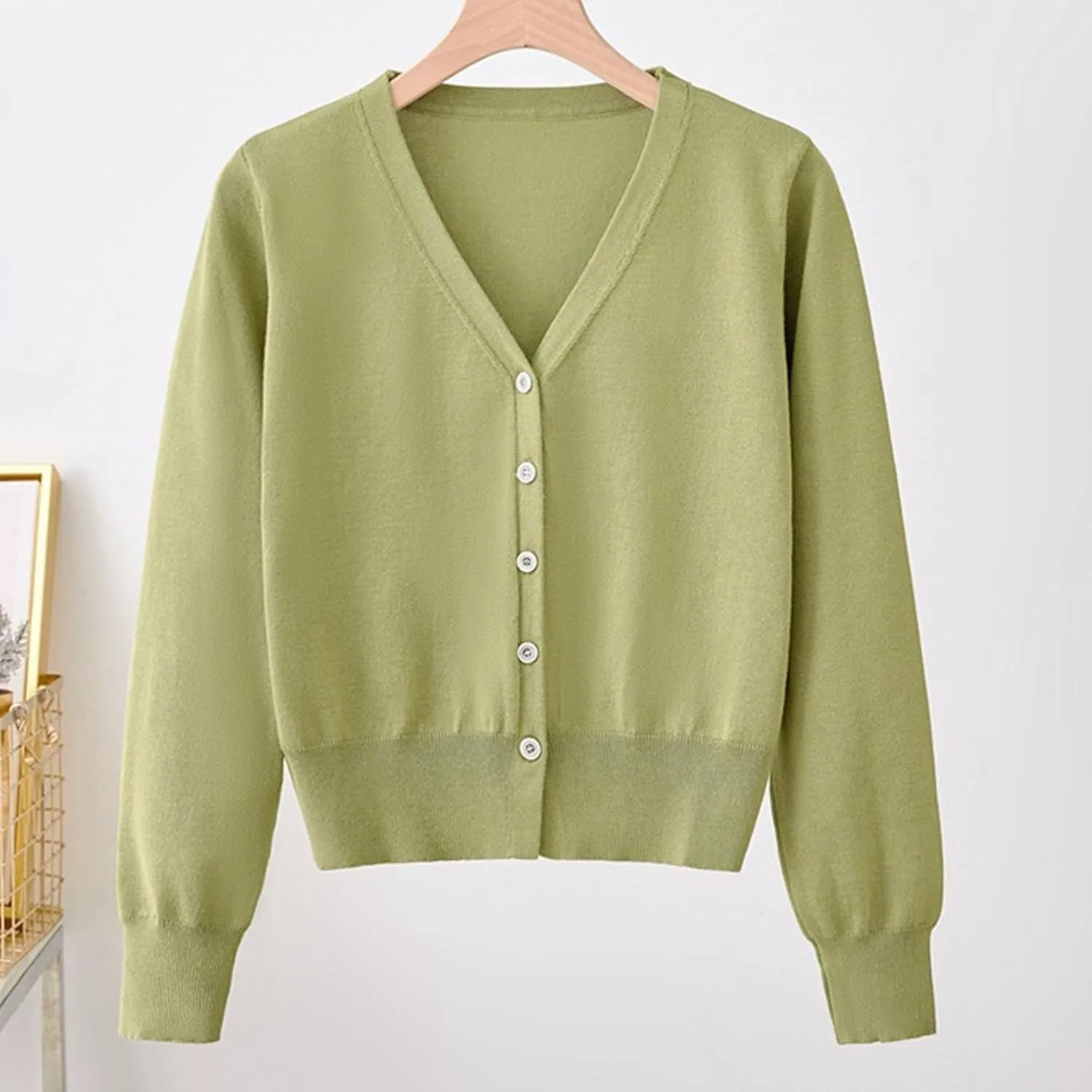 Fall Sweaters for Women 2025 Open Front Chunky Cardigan Sweaters Casual Loose Long Sleeve Knit Cardigans Coats