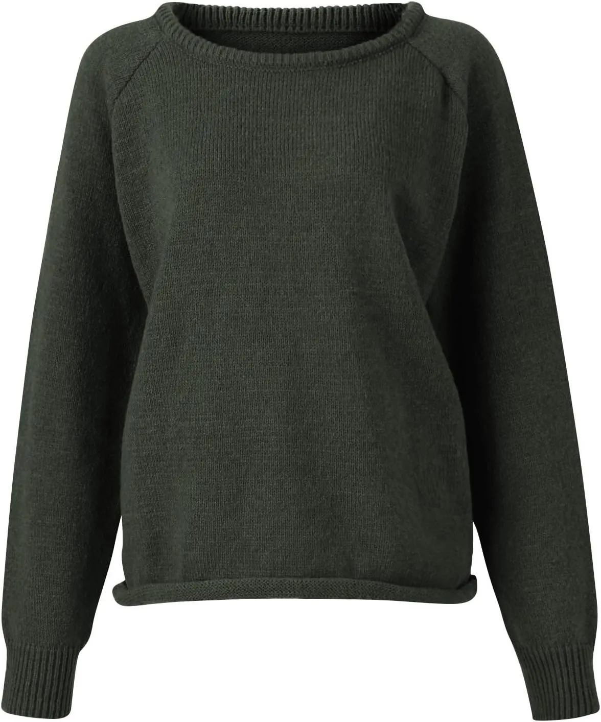 Fall Sweaters,Fall Winter Cable Knit Sweater Trendy Long Sleeve Crew Neck Sweater Soft Casual Loose Chunky Pullover