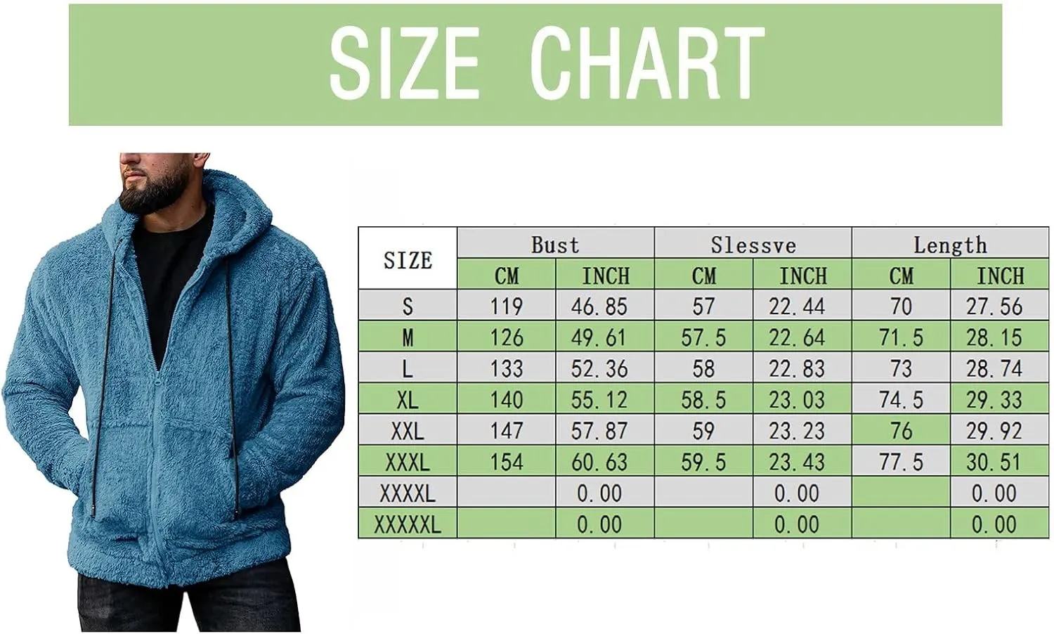 Fleece Jacket Men, Men's Outdoor Casual Fleece Sherpa Lined Button Down Shirt Jacket Heavyweight Jacket Coats