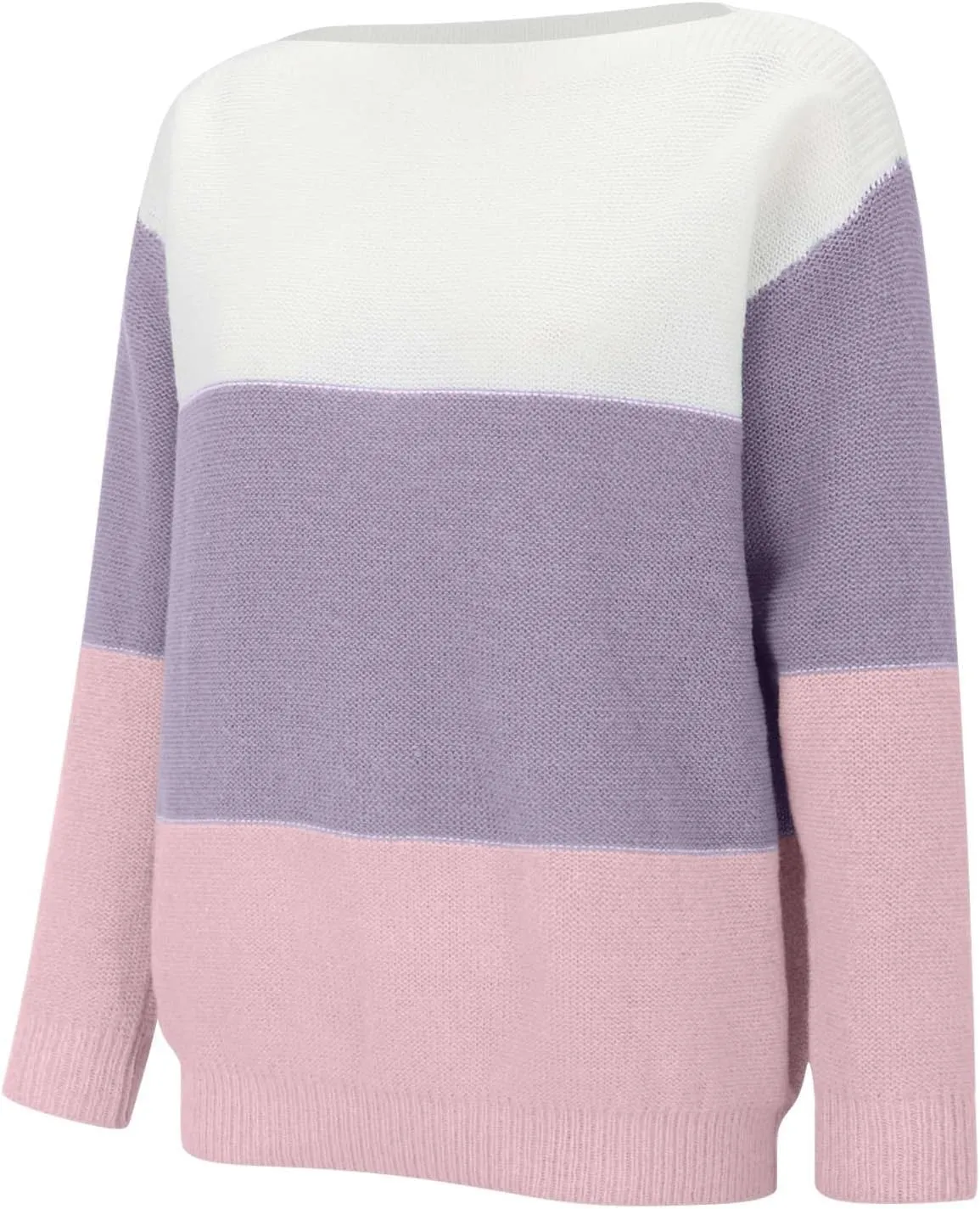GIERIDUC Womens Oversized Knit Sweater Dressy Casual Crew Neck Floral Sweatshirts Long Sleeve Fall Tops Loose Fit Tunic Tops