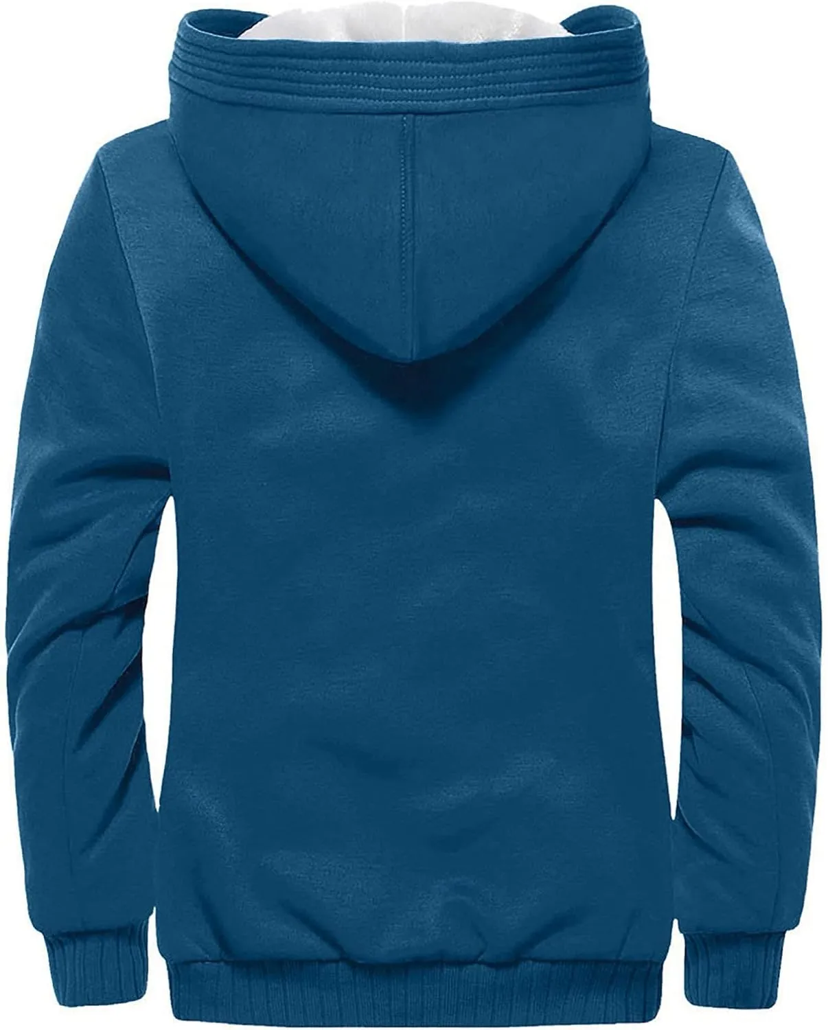 Hoodies For Men Hoodie Winter Warm Fleece Zipper Sweater Jacket Outwear Coat Tops Blouses