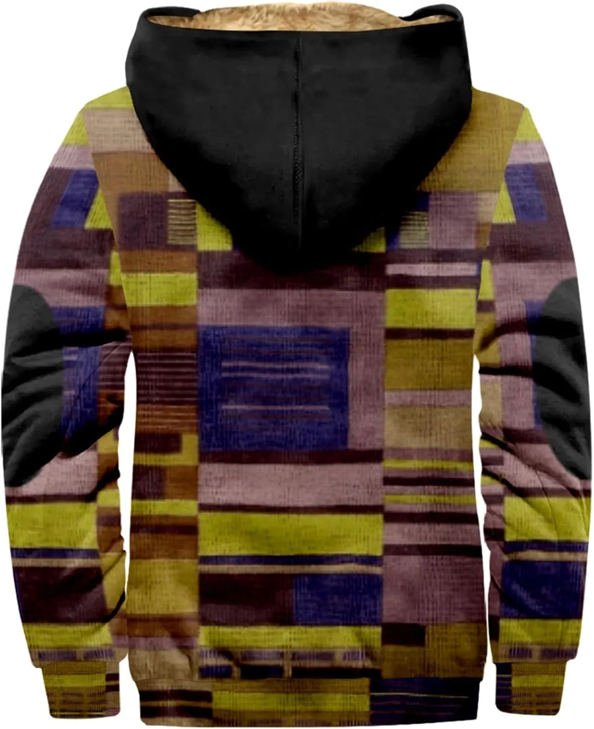 Men's Fashion Sweatshirts Coats Long Sleeve Zipper Hooded Relaxed Coat Hiking Travel for Men