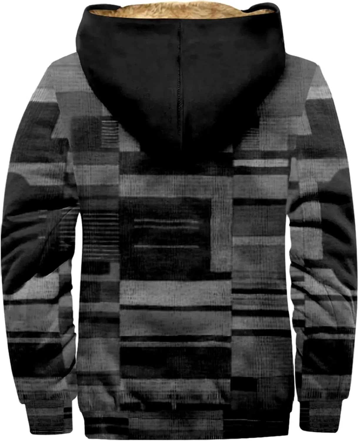 Men's Fashion Sweatshirts Coats Long Sleeve Zipper Hooded Relaxed Coat Hiking Travel for Men