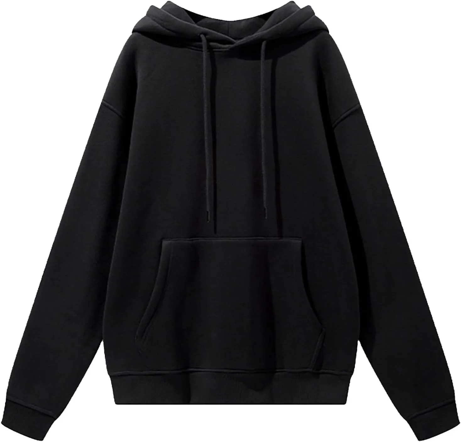 Mens Hoodies Sweatshirt Pullover Crewneck Sweatshirt Long Sleeve Shirts Pullover Fall Winter Warm Clothes Hoodies