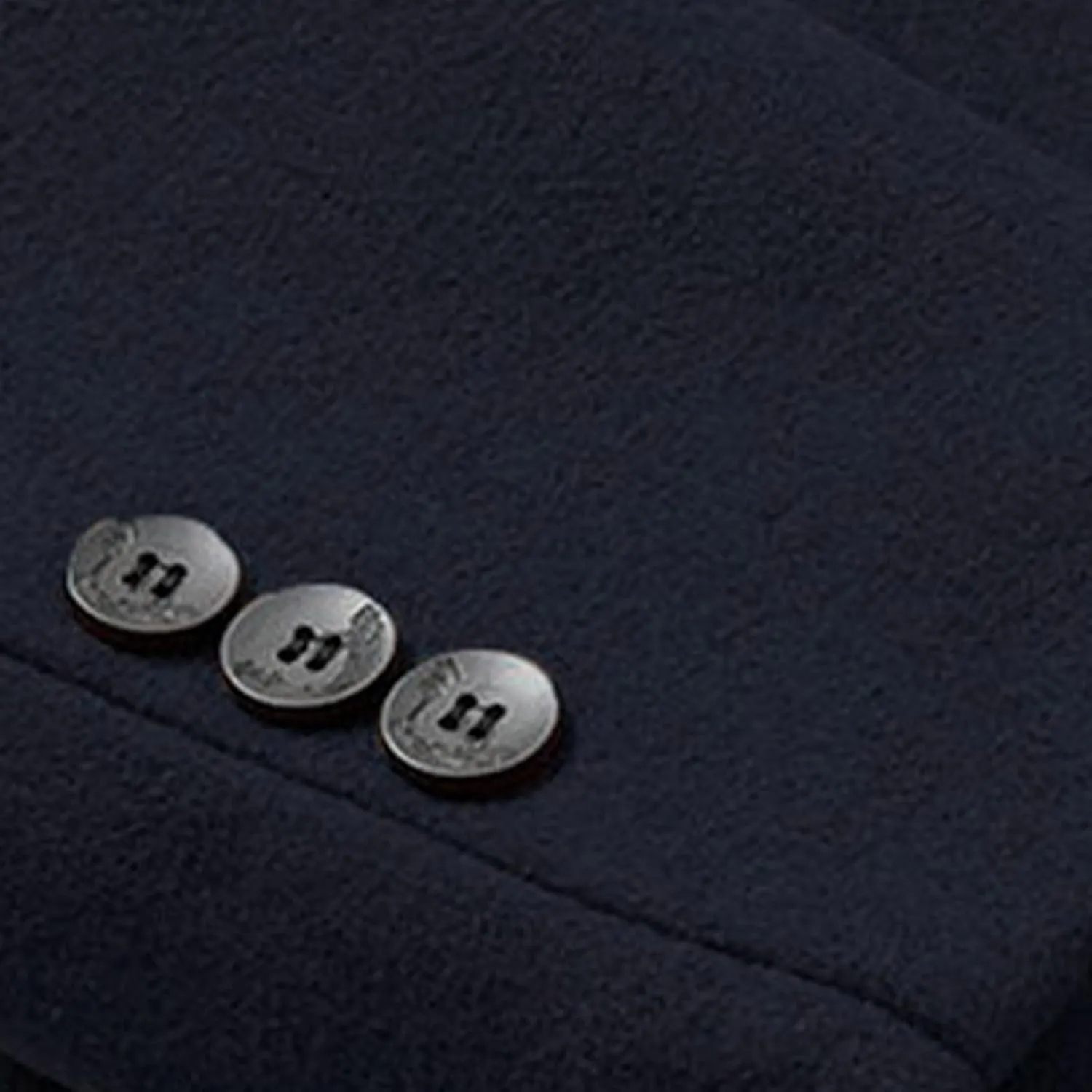 Men's Long Trench Coat Winter Peacoat Slim Fit Wool Trench Jacket Single Breasted Trench Coat with Hood