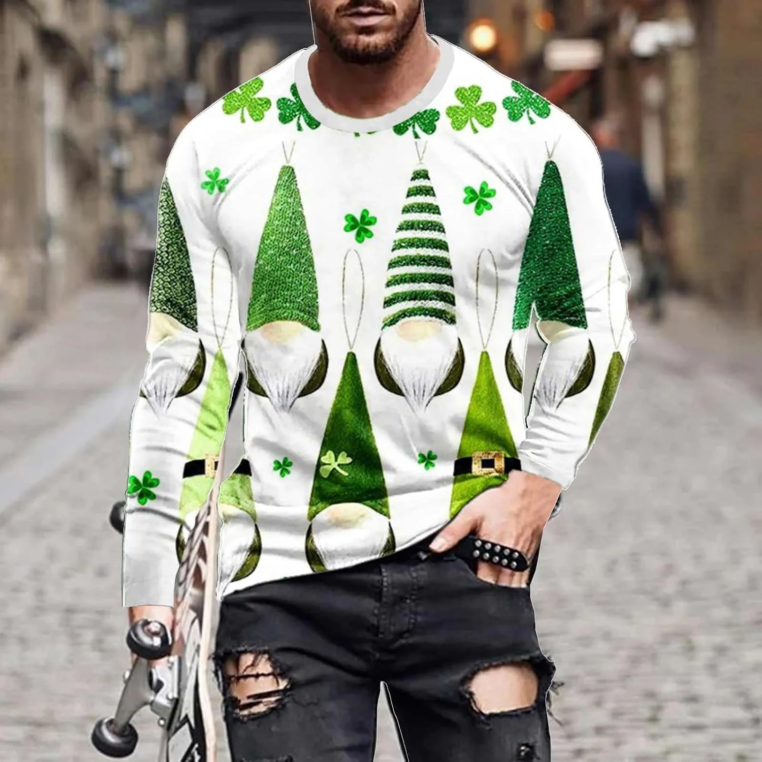 Mens Sweatshirt Heavyweight Fleece Long Sleeve Half Zip Long Sleeve Sweatshirt Top Sweatshirt Crewneck Black Zip Up
