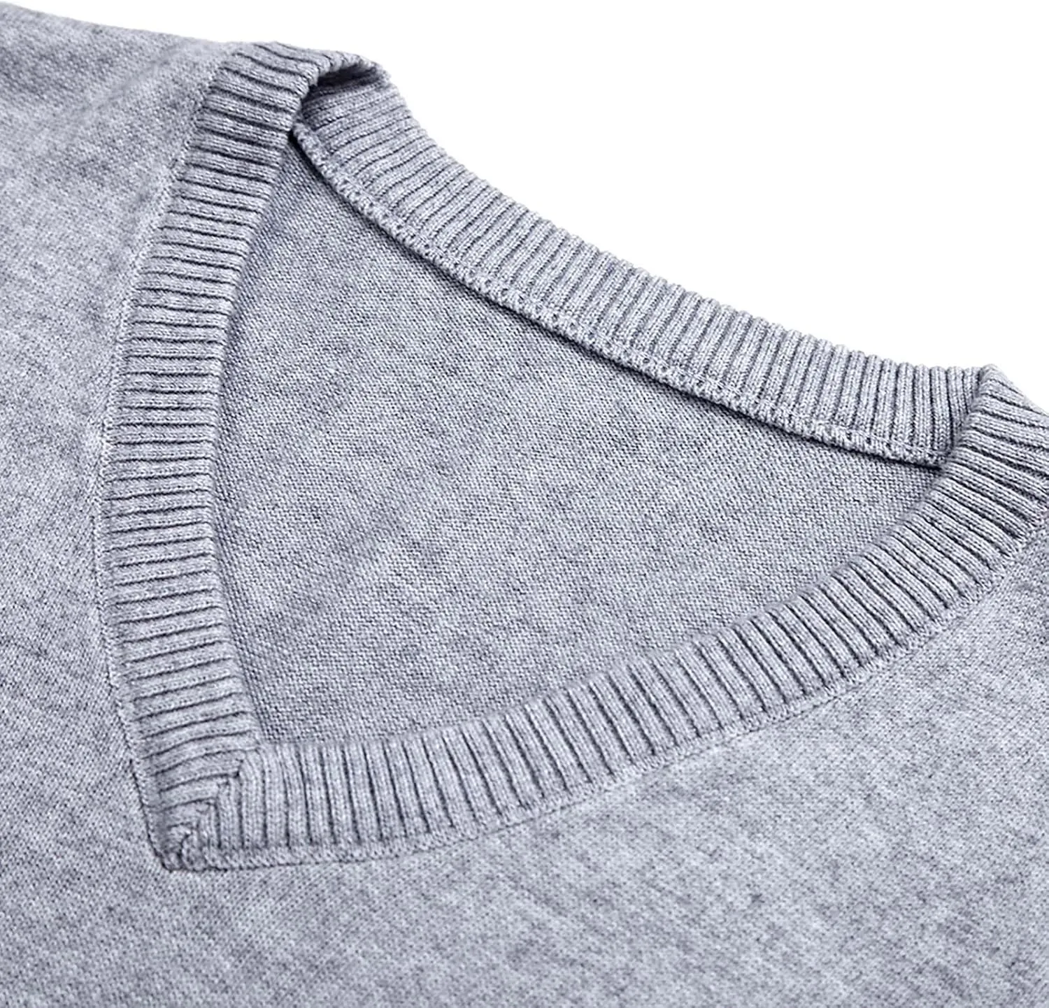 Men's V Neck Sweater Vest Knitted Pullover Sleeveless Knit Soft Casual Loose Vest Fashion 2025 Fall Spring
