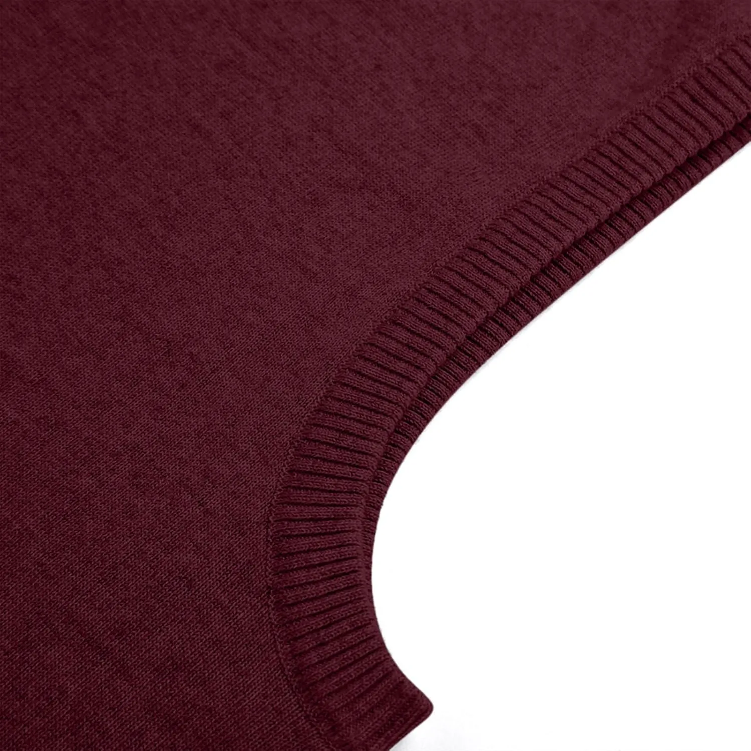Men's V Neck Sweater Vest Knitted Pullover Sleeveless Knit Soft Casual Loose Vest Fashion 2025 Fall Spring