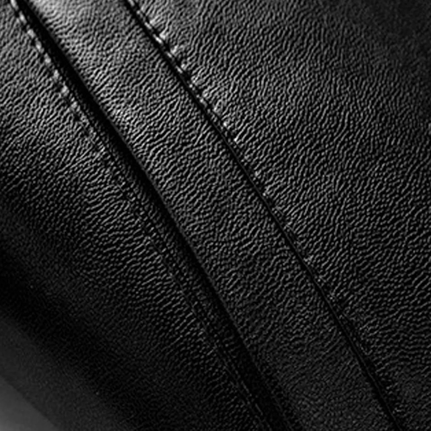 Mens Vintage Leather Long Sleeve Jacket Coat Stand Collar Club Coat Fashion Men's Leather Jackets Casual TopsWinter