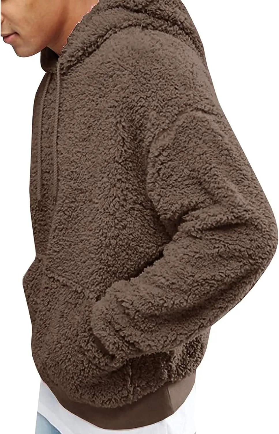Muscularfit Men's Hoodies & Sweatshirts Casual Long Sleeve Plush and Fleece Hooded Sweater Fashion Fall Winter Pullover Coat