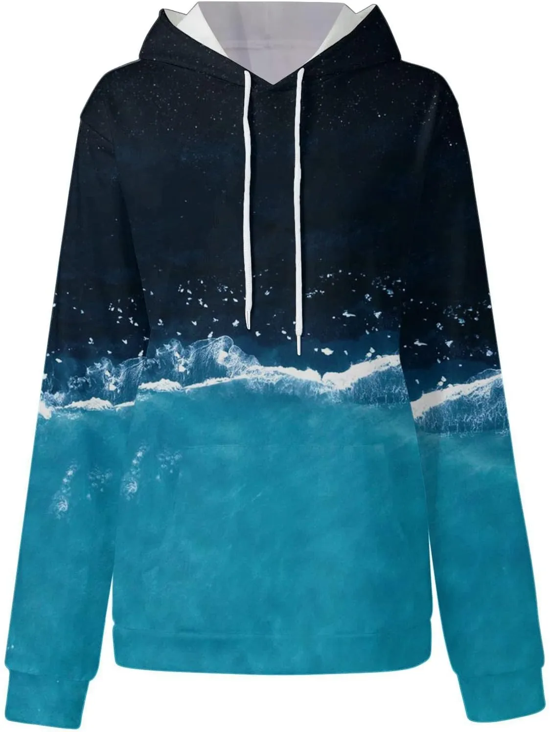 Oversized Hoodies For Women,2024 Fall Trendy Print Graphic Hoodies Casual Pullover Tops Long Sleeve Y2K Sweatshirt