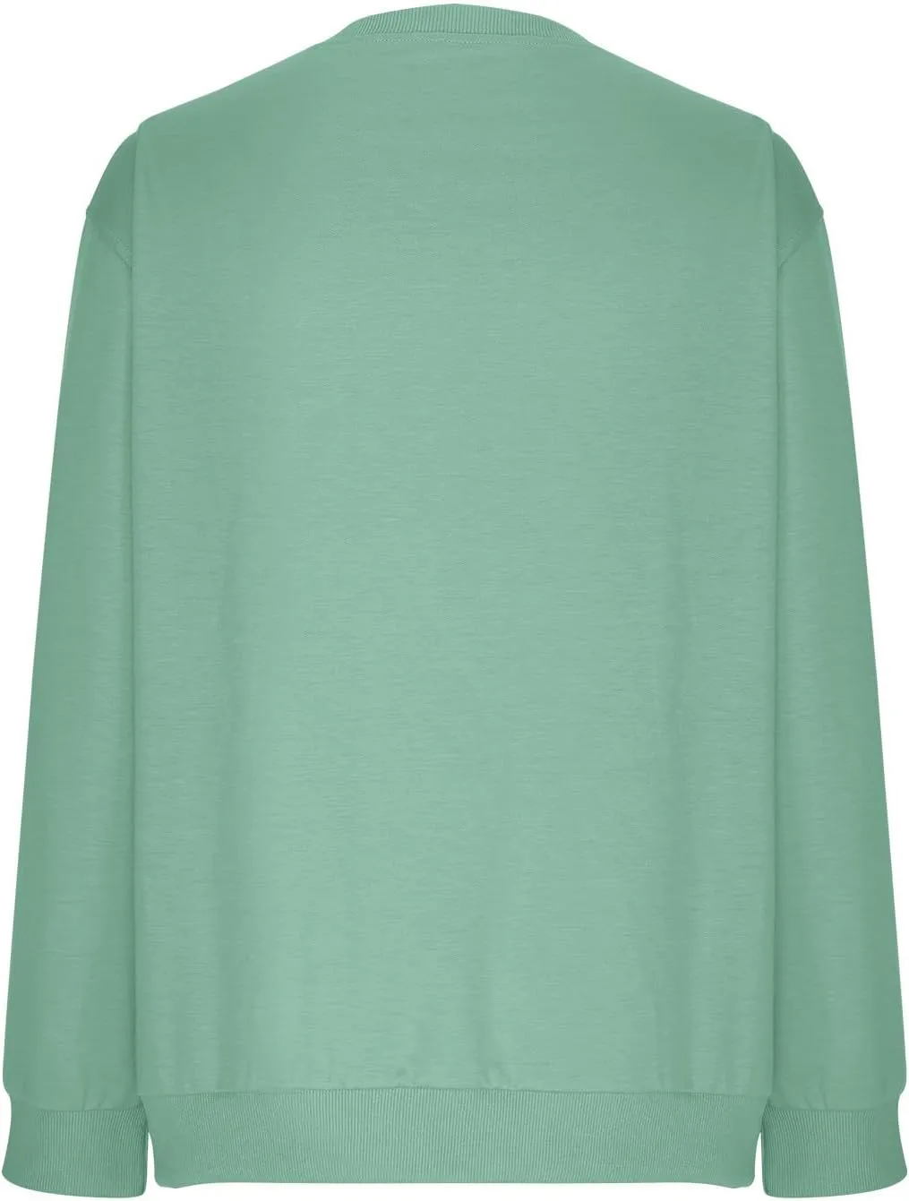 Oversized Sweatshirt for Women Long Sleeve 2024 Fashion Fall Pullover Top Fleece Tunics Sweaters Solid Colour Top