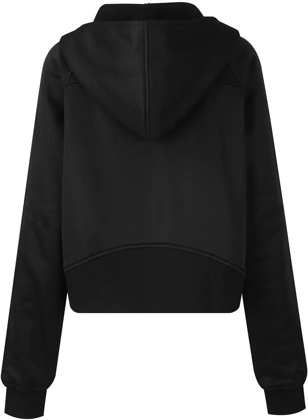 Sweatshirt For Women,Full Zip Up Cropped Hoodies With Pockets Zipper Fleece Jackets Casual Soft Oversized Sweatshirt