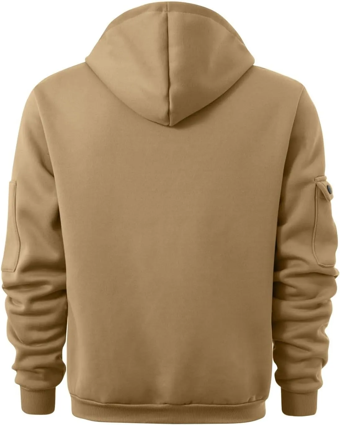 Tactical Hoodies Long Sleeve Drawstring Hoodies Vintage 1/4 Zip Pullover Mens Military Tactical Sweatshirt With Pockets