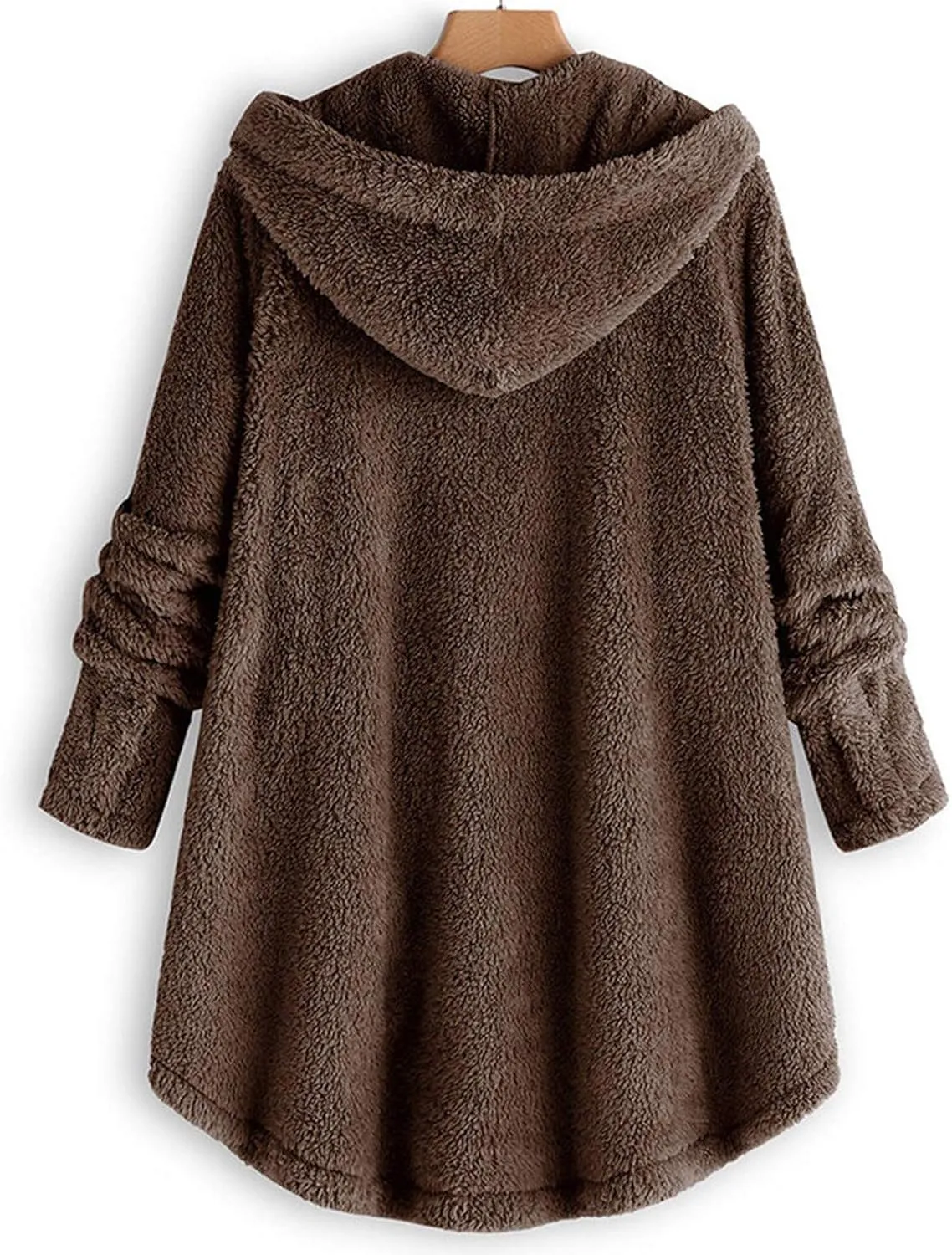Winter Coats for Women 2024 Fashion Plus Size Sharpa Jackets Button Down Fleece Jackets Fuzzy Warm