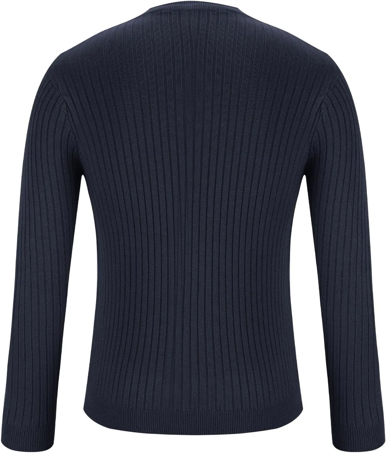 Winter Pullover Sweaters for Men Business Casual Crewneck Sweater Cable Knit Sweater Warm Long Sleeve Sweater