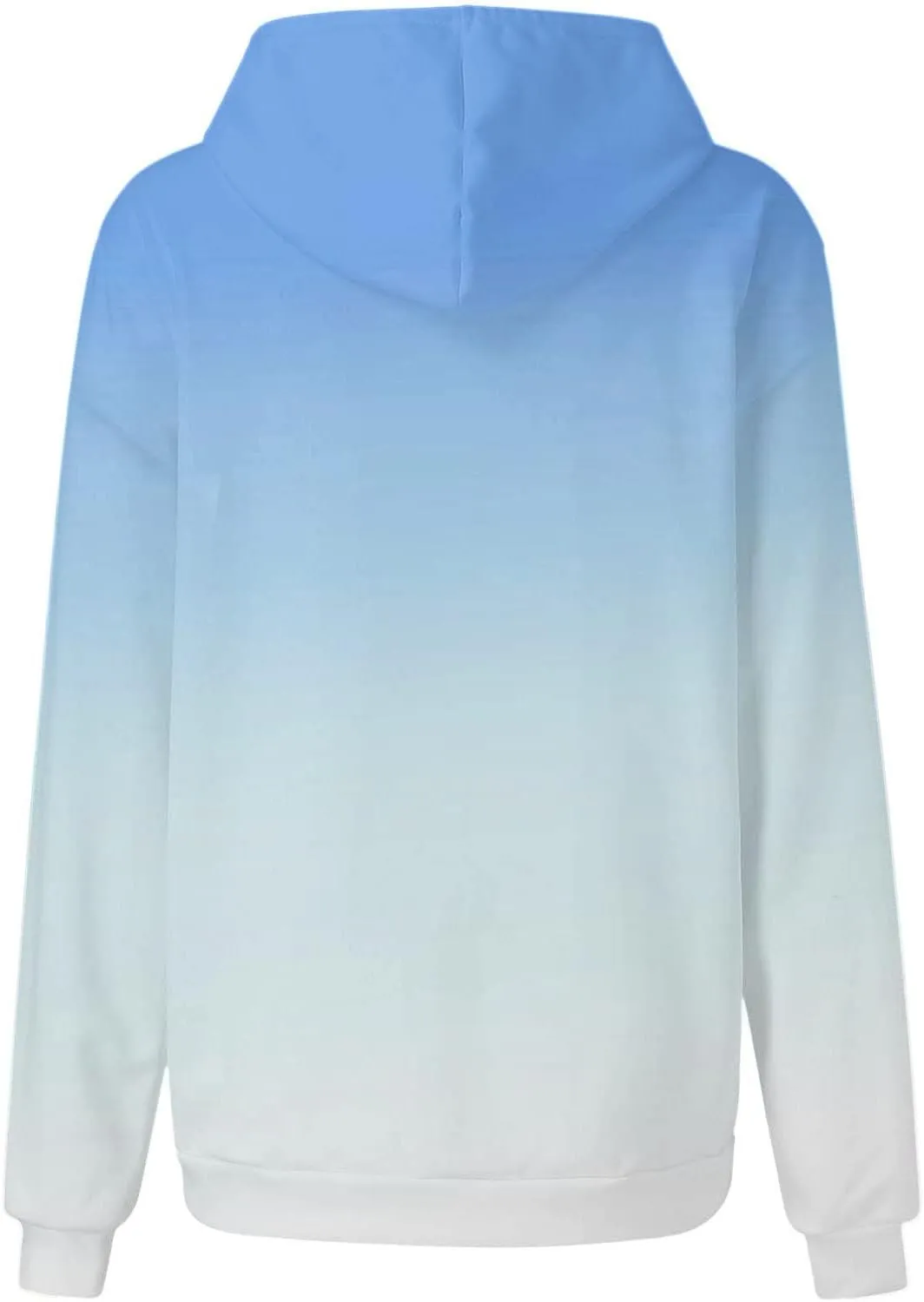 Women Gradient Color Oversized Hoodies Trendy 2024 Pullover Sweatshirts Comfort Sweatshirt Tops Fall Fashion Clothes