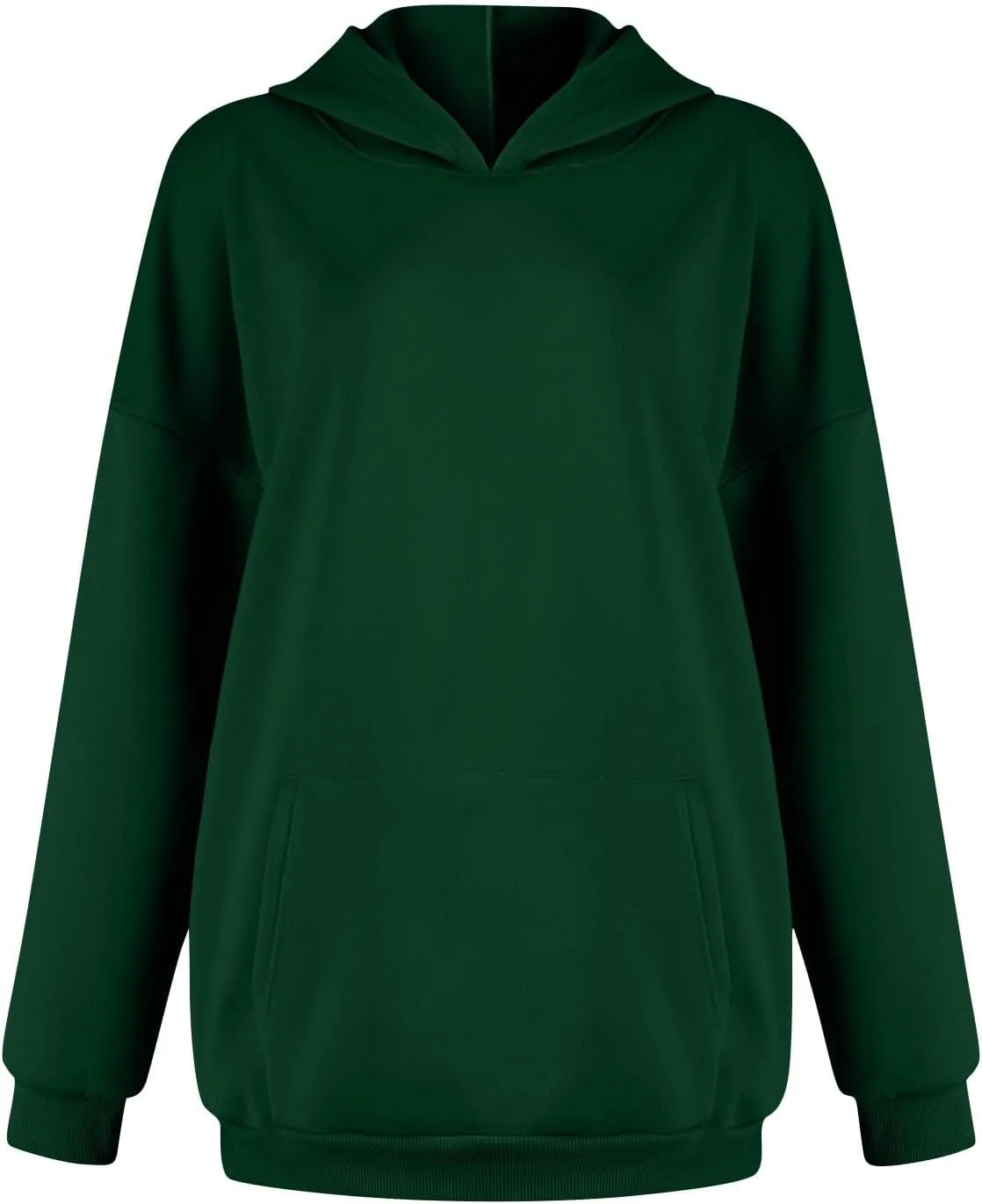 Womens Fleece Oversized Hoodies Sweatshirts Pullover Long Sleeve, Y2K Fall Winter Outfits with Pockets for Comfort and Style