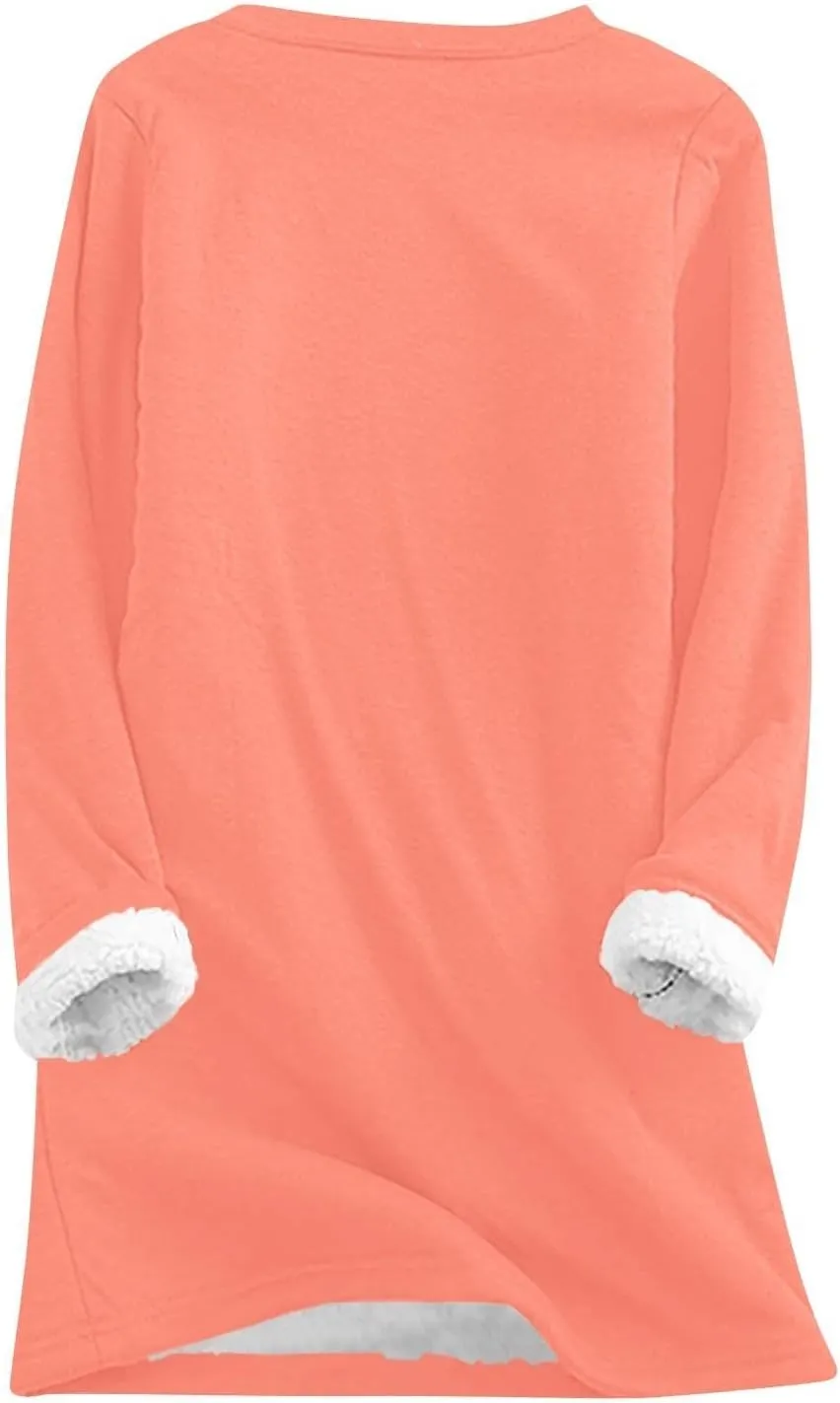 Womens Fleece Pullover Sweatshirt Yes,I'm Still Cold-Me 24:7 Print Fleece Sweatshirt Warm Sweater Winter Clothes 2024
