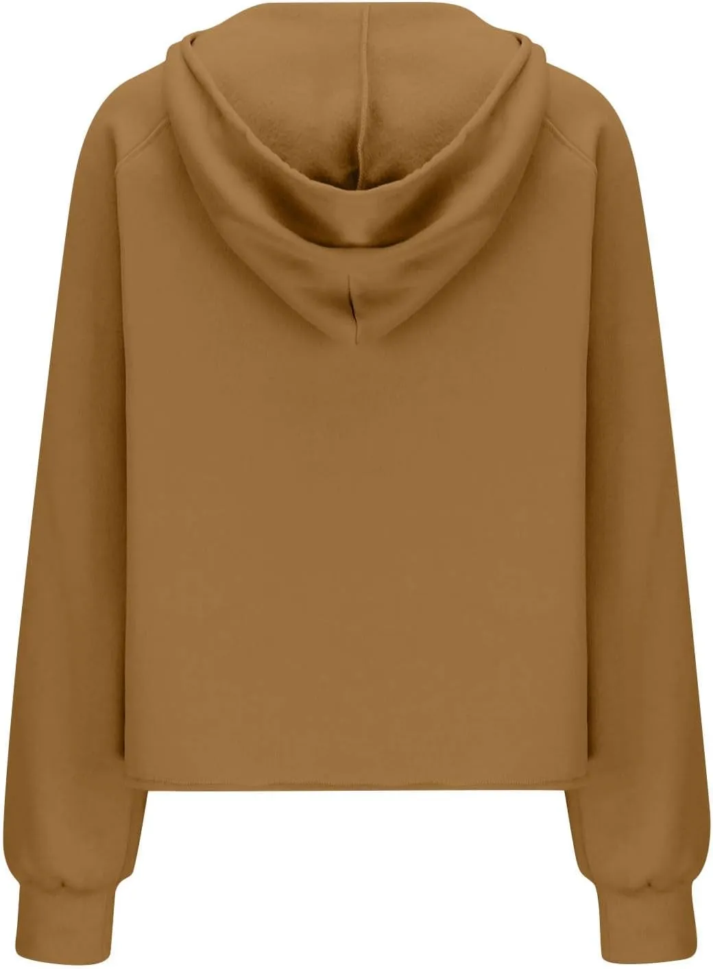Womens Half Zip Sweatshirts 2024 Fleece Hooded Pullover Sweatshirts Thumb Hole Cropped Long Sleeve Tops with Pockets