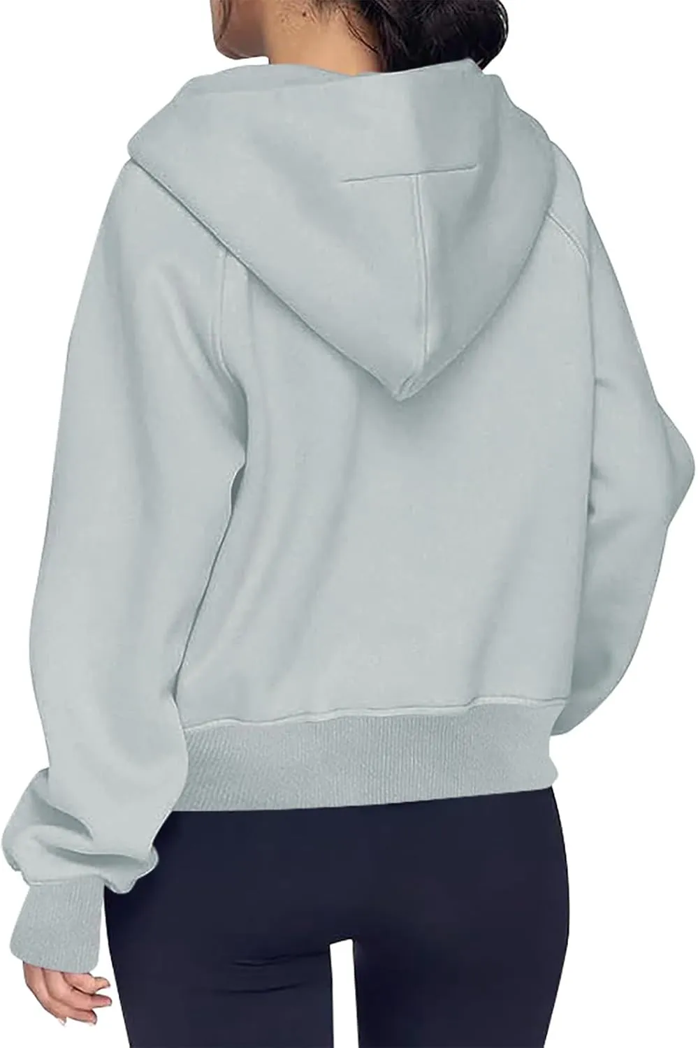 Women's Half Zip Up Sweatshirts Casual Long Sleeve Collar Pullover Trendy Fall Tops Comfort Winter Clothes with Pocket