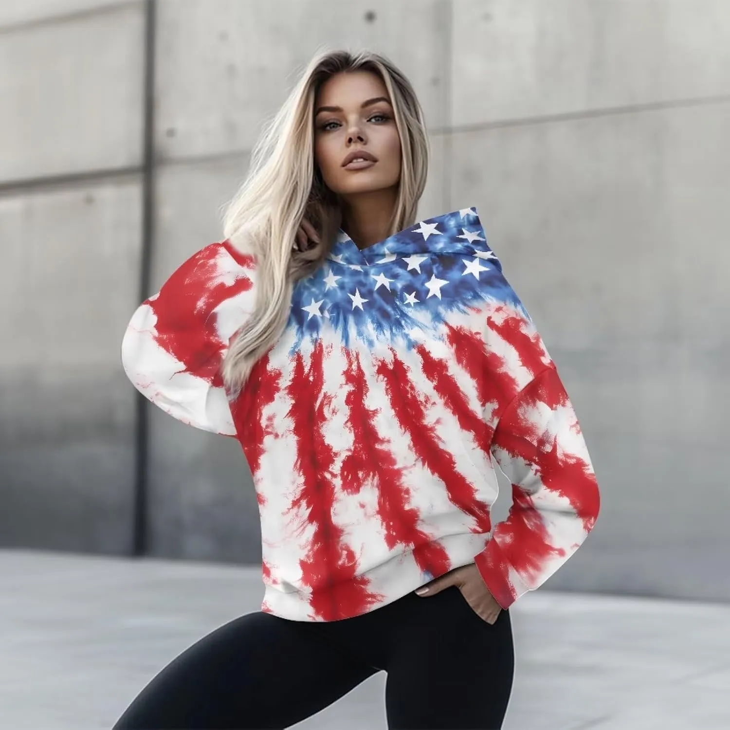 Women's Hooded Sweatshirts Cozy Lightweight Long Sleeve Hoodies Casual Sports Gym Pullover Tops Size S-2XL