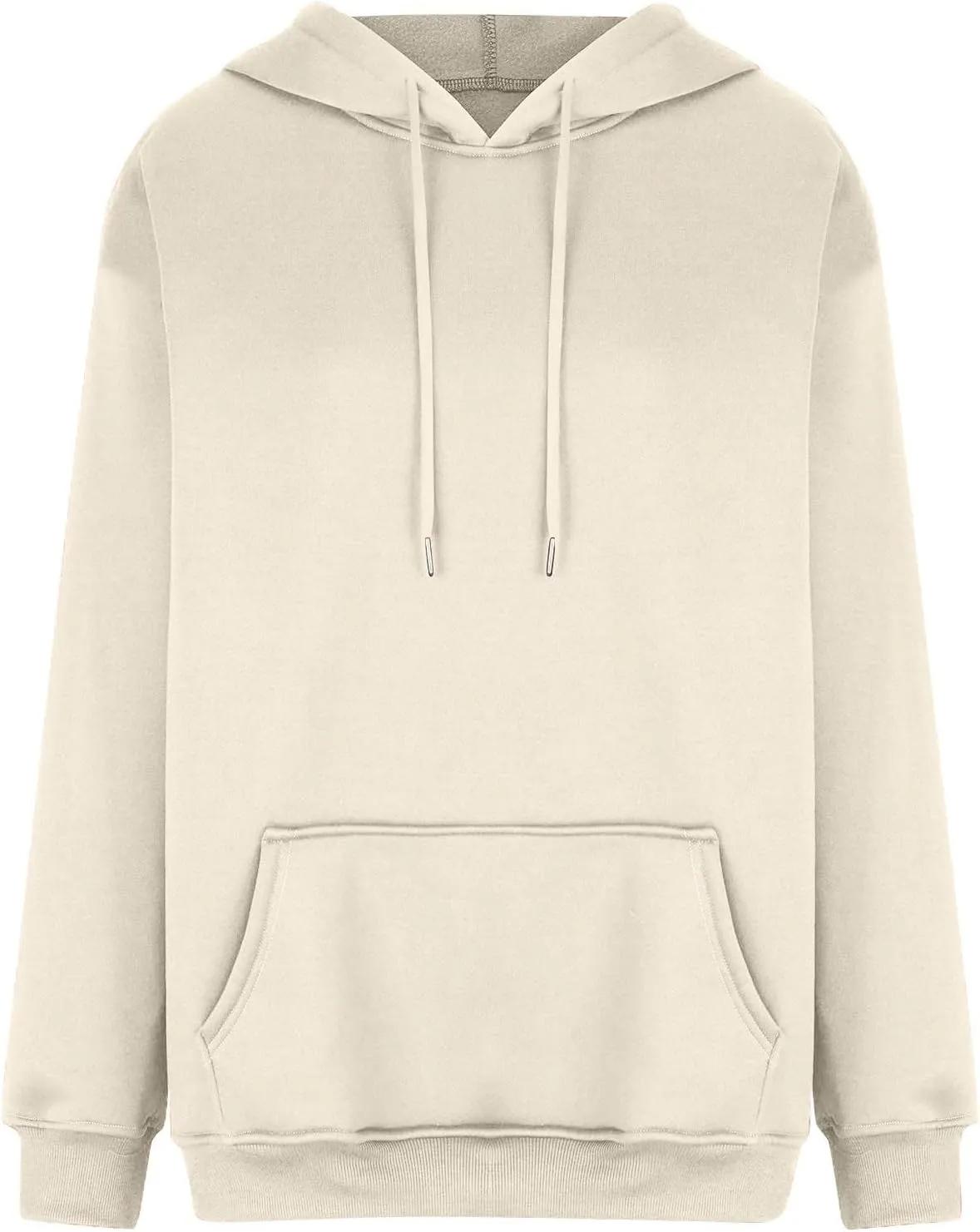 Womens Hoodie Pullover Trendy Oversized Hooded Seweatshirts with Pockets Comfy Soft Hoodies Y2k Clothes Outfits