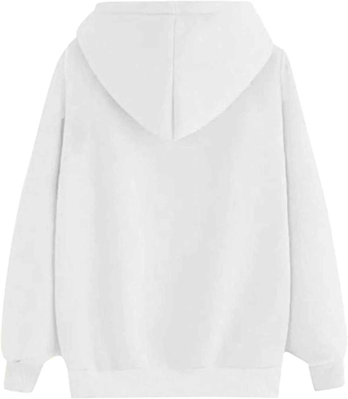 Womens Loose Fit Long Sleeve Comfy Hoodies Love Heart Graphic Sweatshirts Fashion Cute Pullover Tops with Pocket