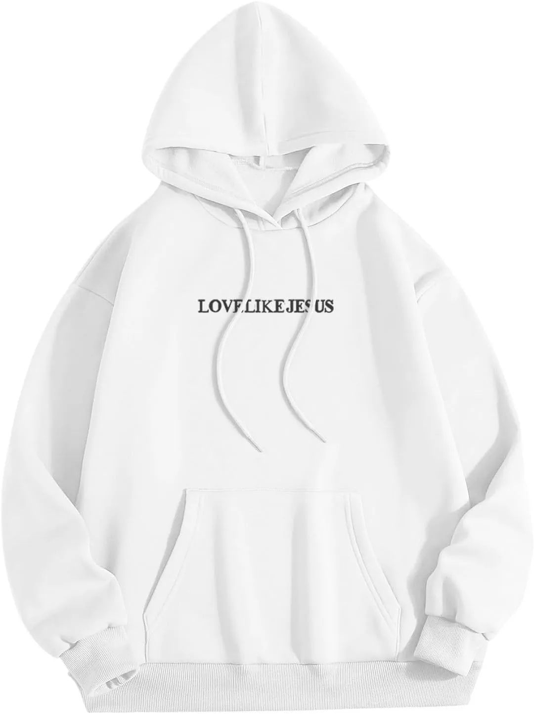 Womens Oversized Hoodies Cute Preppy Baggy Colors Teen Trendy Tops Long Sleeve Pullover Sweatshirt with Pocke Fall