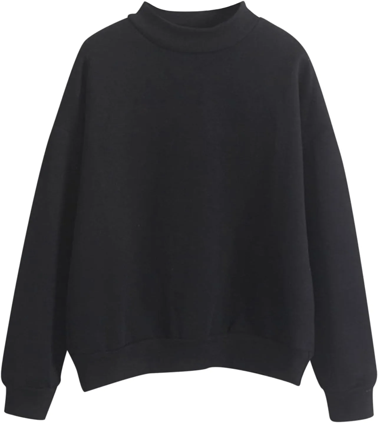 Womens Oversized Sweatshirts Hoodies Fleece Crew Neck Pullover Sweaters Casual Comfy Fall Fashion Outfits Clothes