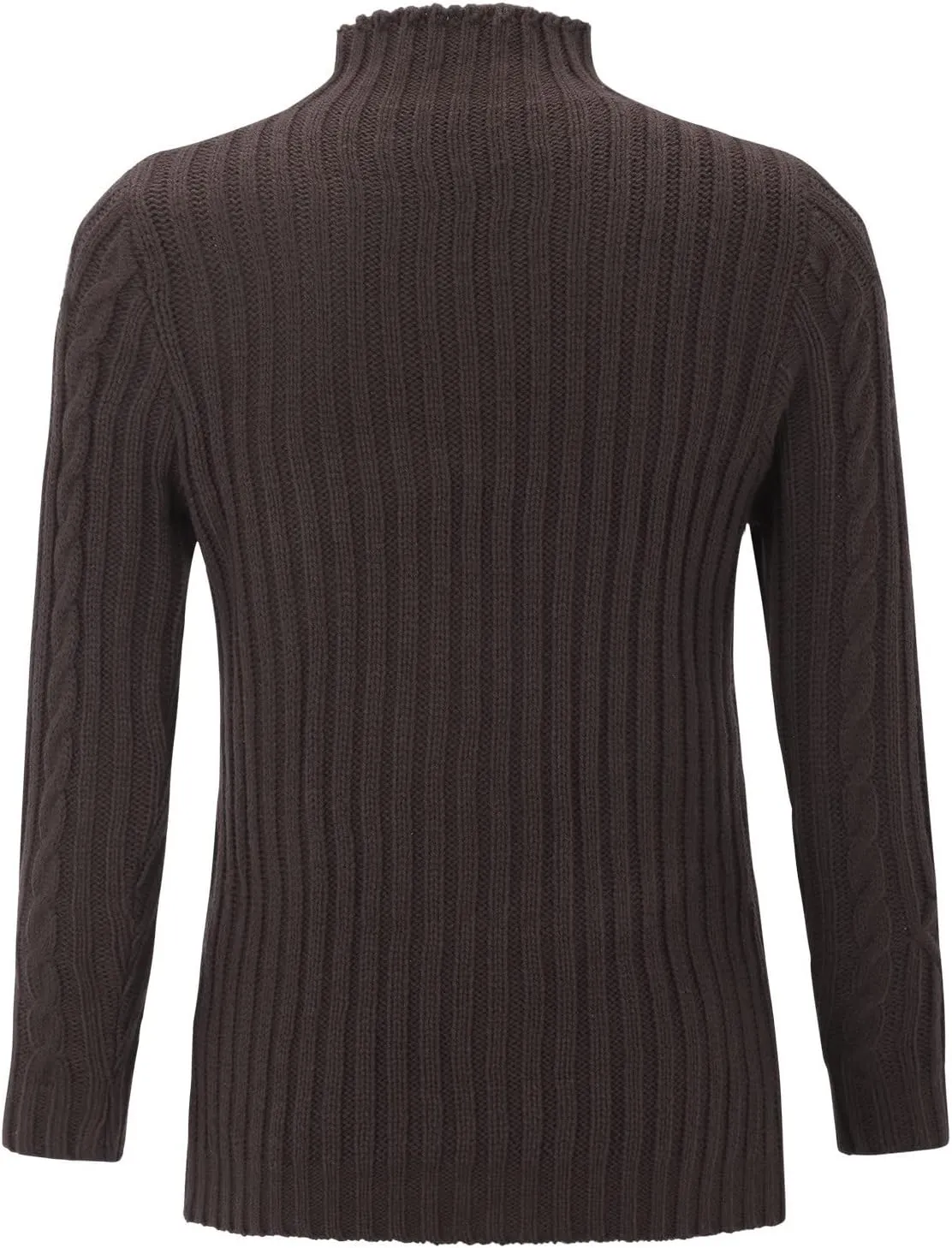 Womens Slim Fit Sexy Sweaters 2024 Winter Cable Knit Light Sweaters for Women Knitted Trendy Turtleneck Solid Warm