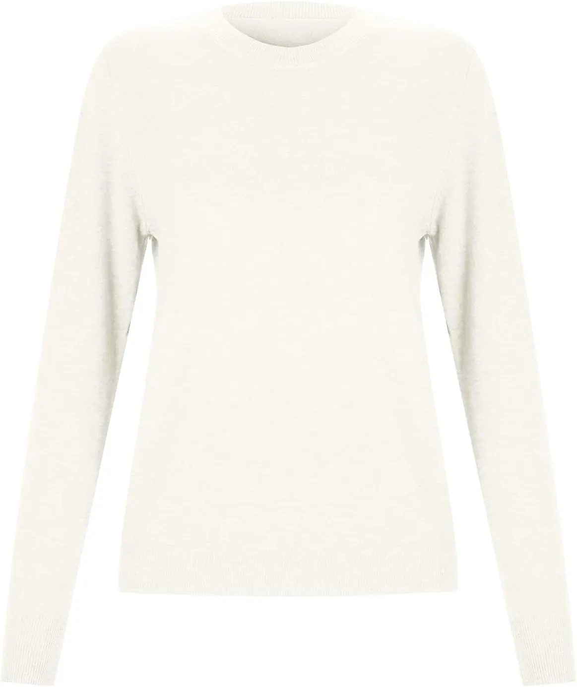 Women's Sweaters Cable Knit Crewneck Solid Color Long Sleeve Casual Soft Loose Fit Jumper Tops