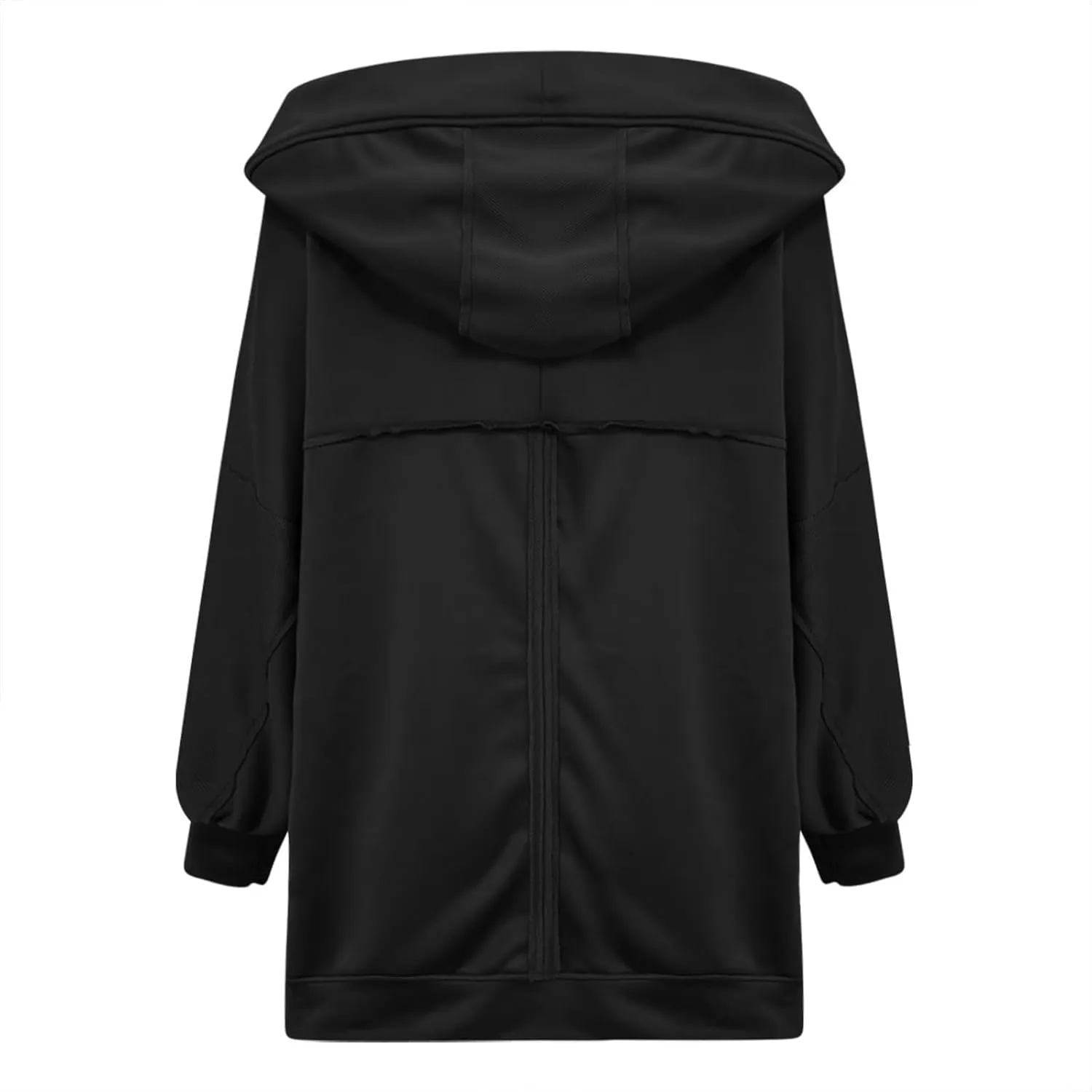 Women's Sweatshirt Cardigan Oversized Long Sleeve Open Front Hooded Jackets Cozy Coats