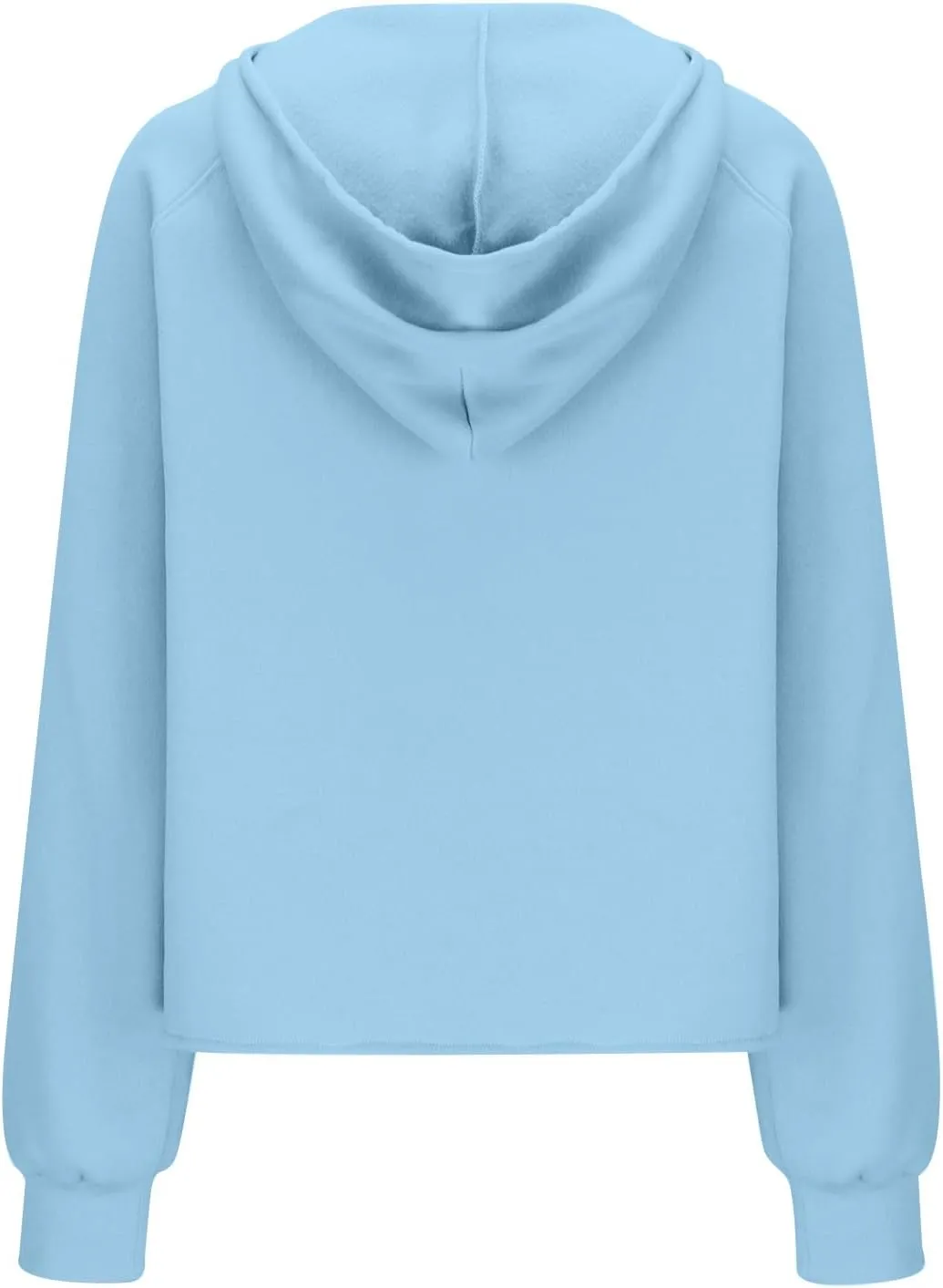 Womens Sweatshirts Half Zip Cropped Pullover Fleece Quarter Zipper Hoodies Fall Fashion Outfits With Pocket