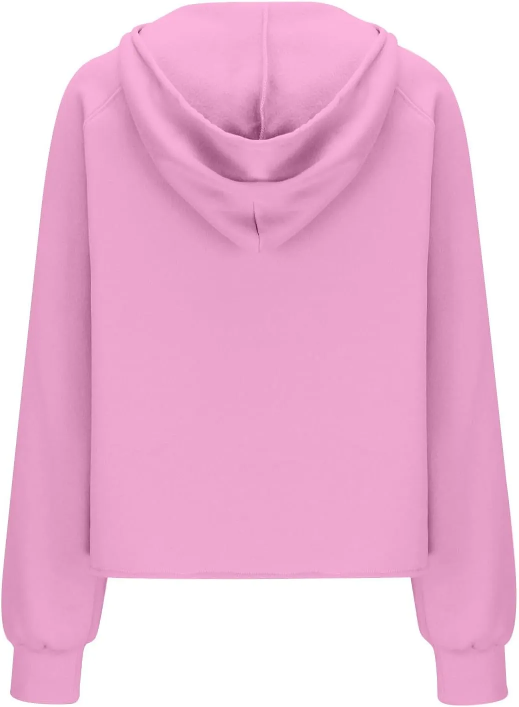 Womens Sweatshirts Half Zip Cropped Pullover Fleece Quarter Zipper Hoodies Fall Fashion Outfits With Pocket